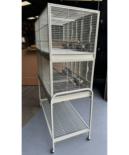 Block Of 4 Breeding / Display Cages - Stone